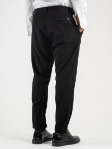 IMPERIAL Pantalone chinos da abito PWB0GAP Nero (4)