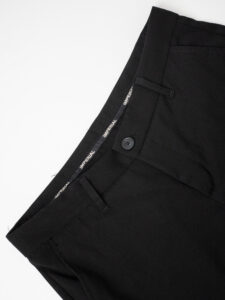 IMPERIAL Pantalone chinos da abito PWB0GAP Nero (6)