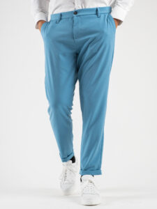 IMPERIAL Pantalone chinos da abito PWB0GAP Steel (2)