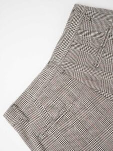 IMPERIAL Pantalone chinos da abito a quadri PD4KGCX MoroPanna (5)