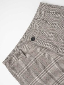 IMPERIAL Pantalone chinos da abito a quadri PD4KGCX MoroPanna (6)