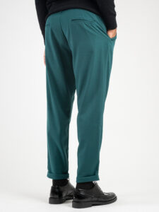 IMPERIAL Pantalone da abito con gamba morbida e pinces PD9CGAP Persiano (4)
