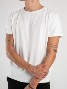 IMPERIAL T-shirt basica 100% cotone TC15GCVTD Off-White (6)