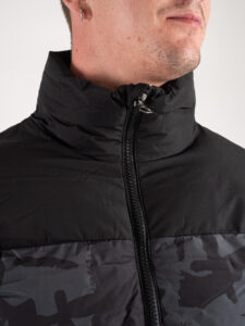 ONLY&SONS Giubbino puffer fantasia mimetica MELVIN 22025205 Phantom (1)