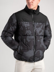 ONLY&SONS Giubbino puffer fantasia mimetica MELVIN 22025205 Phantom (5)