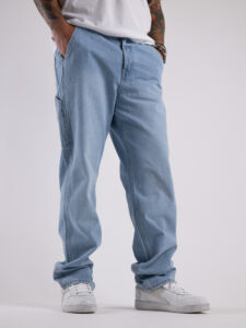 ONLY&SONS Jeans lavaggio chiaro con tasconi sul retro EDGE 22026766 Light Blue Denim3