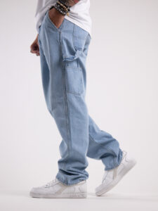 ONLY&SONS Jeans lavaggio chiaro con tasconi sul retro EDGE 22026766 Light Blue Denim6