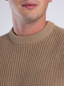 ONLY&SONS Maglione girocollo intrecciato BART 22025536 Chinchilla1