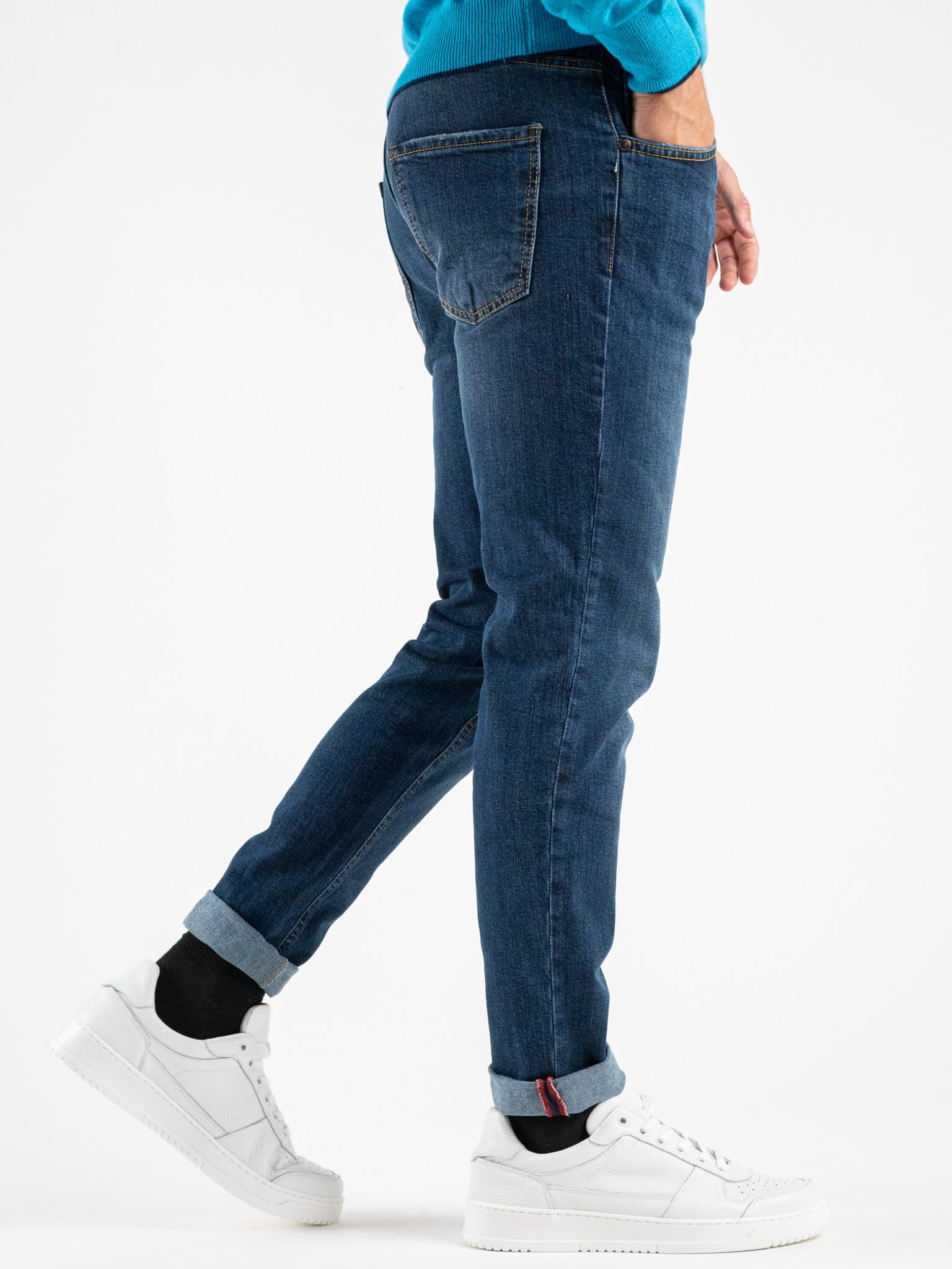Jeans outlet senza tasche