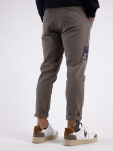V2 Jeans con coulisse, piccole graffiature, pacht laterali DRILL Fango6