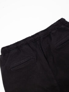 V2 Jeans con coulisse, piccole graffiature, pacht laterali DRILL Nero6