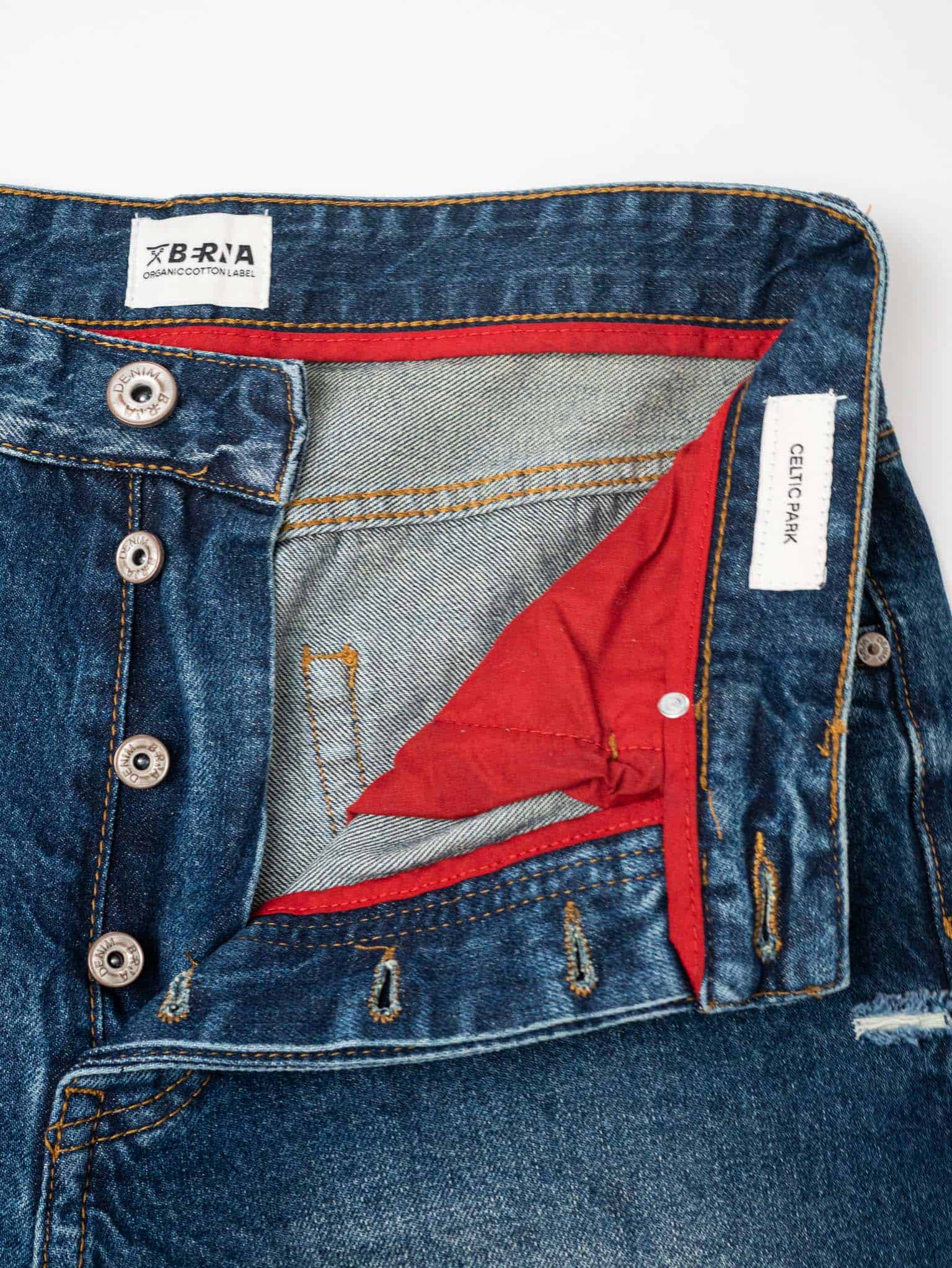 BERNA Jeans slavato senza rotture 233092 Blu Prezzo 59 20 Estasi Fashion