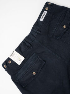 BERNA Pantalone basico invernale con pences 233194 Blu (6)