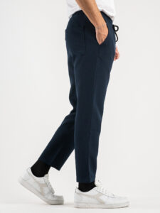 Coordinato giacchetta sportiva + Pantalone morbido coulisse PSV Blu10
