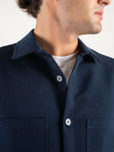 Coordinato giacchetta sportiva + Pantalone morbido coulisse PSV Blu5