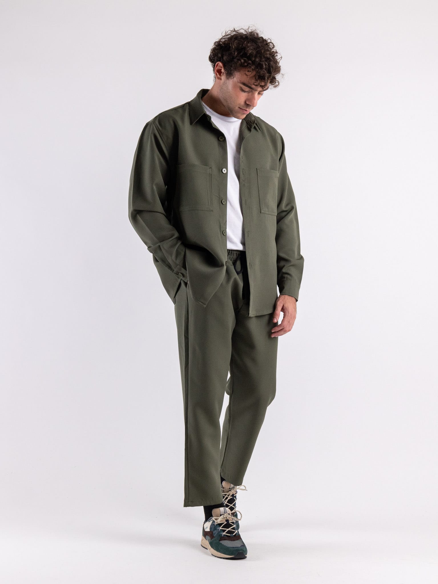 Coordinato giacchetta sportiva Pantalone morbido coulisse PSV