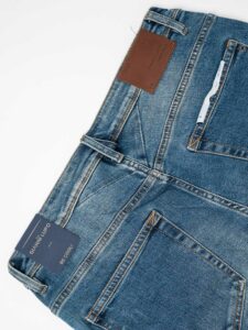 GIANNI LUPO Jeans skinny lavaggio medio, slavato e con piccole graffiature GL6190Q Blu (3)