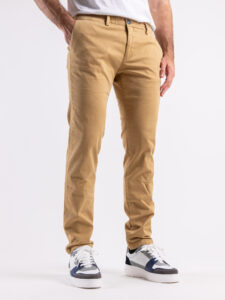 IMPERIAL Pantalone chinos in cotone pesante P640314290 Biscotto (2)