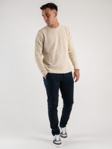 IMPERIAL Pantalone chinos in cotone pesante P640314290 Blu