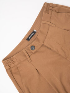 IMPERIAL Pantalone da abito con gamba morbida e pinces PD9CGAP Camel (2)
