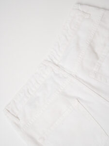 Jeans tasconato con gamba morbida PT266 Bianco (7)