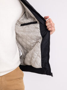 ONLY&SONS Bomber con zip e colletto in maglia JOSHUA 22023287 Black (11)