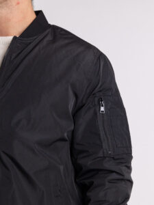 ONLY&SONS Bomber con zip e colletto in maglia JOSHUA 22023287 Black (6)