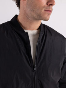 ONLY&SONS Bomber con zip e colletto in maglia JOSHUA 22023287 Black (7)