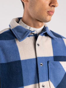 ONLY&SONS Camicia in flanella a quadri grandi DAL 22025980 Blue Wing TealSilver Lin (5)