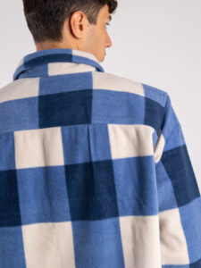 ONLY&SONS Camicia in flanella a quadri grandi DAL 22025980 Blue Wing TealSilver Lin (7)
