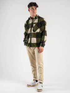 ONLY&SONS Camicia in flanella a quadri grandi DAL 22025980 RosinSilver Lin (2)