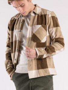 ONLY&SONS Camicia in flanella a quadri grandi DAL 22025980 TeakSilver Lin (2)