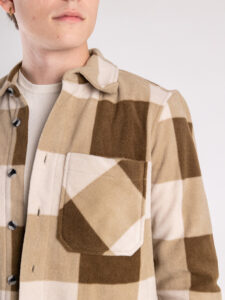 ONLY&SONS Camicia in flanella a quadri grandi DAL 22025980 TeakSilver Lin (4)