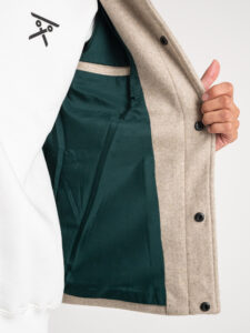 ONLY&SONS Cappotto corto con tasche frontali CONNOR 22025735 Silver LiningMelange (1)