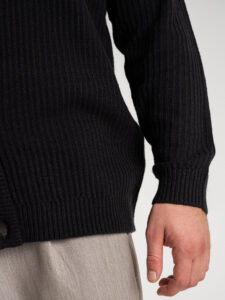 ONLY&SONS Cardigan over a costine KONRAD 22026508 Black (1)
