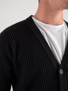 ONLY&SONS Cardigan over a costine KONRAD 22026508 Black (5)