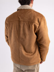ONLY&SONS Ecomontone con zip ROYCE 22026162 Toasted Coconut (1)