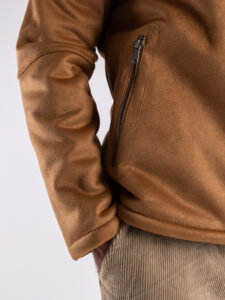 ONLY&SONS Ecomontone con zip ROYCE 22026162 Toasted Coconut (4)