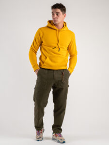 ONLY&SONS Felpa con cappuccio felpata CERES 22018685 Lush Meadow (2)