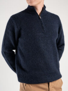 ONLY&SONS Maglione cardigan con zip al collo TEGAN REG 5 Dark navy (2)