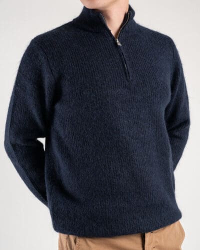 ONLYSONS Maglione cardigan con zip al collo TEGAN REG 5 Dark navy 2 Saldi