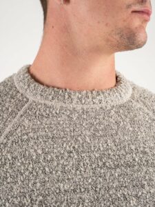 ONLY&SONS Maglione girocollo con cucitura raglan JAM 22027682 Silver Lining (1)