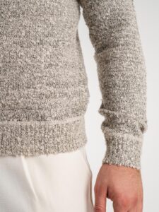 ONLY&SONS Maglione girocollo con cucitura raglan JAM 22027682 Silver Lining (4)