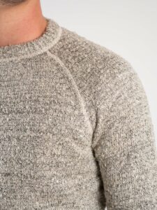 ONLY&SONS Maglione girocollo con cucitura raglan JAM 22027682 Silver Lining (5)