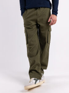 ONLY&SONS Pantalone cargo loose fit con coulisse in vita SINUS 22028838 Olive Night (4)