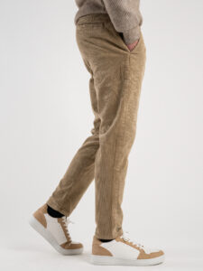 ONLY&SONS Pantalone cropped in velluto a costine con coulisse LINUS 22019912 Chinchilla (4)