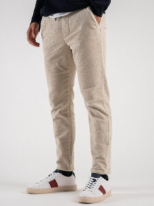 ONLY&SONS Pantalone cropped in velluto a costine con coulisse LINUS 22019912 Silver Lining (3)