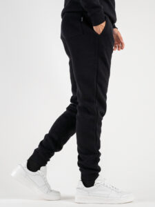 ONLY&SONS Pantalone tuta felpato con polsini CERES 22018686 Black (1)