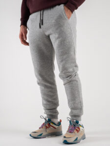 ONLY&SONS Pantalone tuta felpato con polsini CERES 22018686 Light Grey Melange (2)