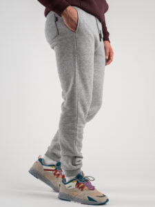 ONLY&SONS Pantalone tuta felpato con polsini CERES 22018686 Light Grey Melange (3)